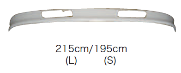 Bómper Superior Hino 500 de 215 MM